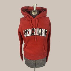 Abercrombie Women Red Hoodie